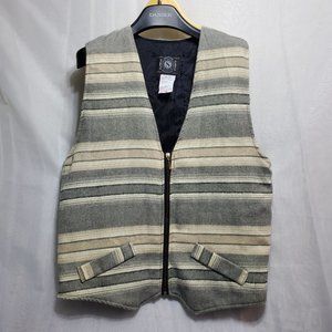 Vintage Men's Vest Stone Basics Jeans Size M